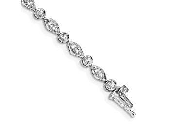 Picture of 14K White Gold Lab Grown Diamond VS/SI GH, Bracelet