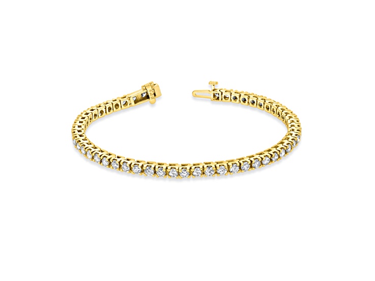 4.00ctw Diamond Tennis Bracelet in 14k Yellow Gold