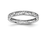 Sterling Silver Stackable Expressions White Topaz Ring 0.19ctw - 186M5D ...