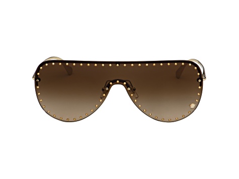 Versace Unisex Fashion 99mm Pale Gold Sunglasses | VE2230B-125213-45
