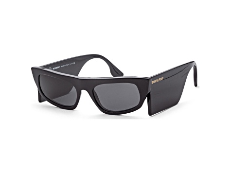 Burberry Women's Palmer 55mm Black Sunglasses | BE4385-300187