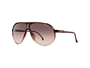 Carrera Unisex Fashion 62mm Burgundy Shaded Sunglasses | CHAMPION65N-07W5-HA