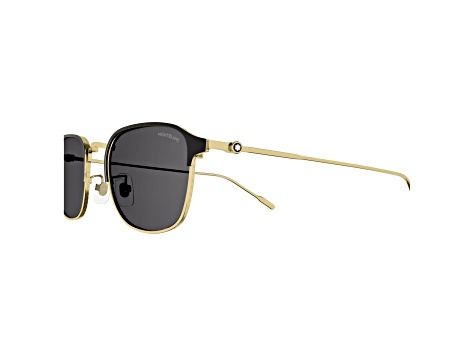 Montblanc Men's 50mm Ruthenium Sunglasses  | MB0189S-002-50