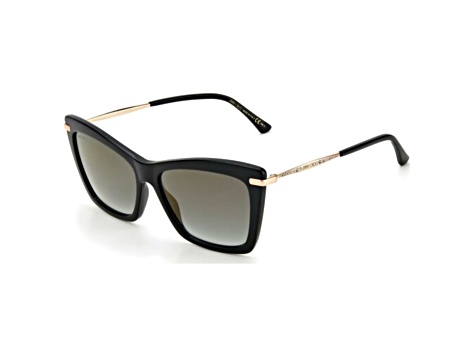 Jimmy Choo Women's 56mm Black Sunglasses | SADYS-0807-FQ