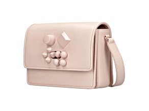 Christian Louboutin Carasky Leche Calf Paris Shoulder Bag