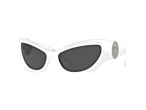 Versace Women's Fashion 60mm White Sunglasses|VE4450-314-87-60