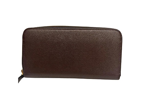 【PRADA】CONTINENTAL WALLET Prada Vitello Leather Continental Flap Wallet Nude
