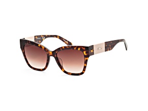 Longchamp Women's 53mm Havana Cat-Eye Sunglasses | LO650S-214