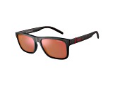 Arnette Men's 55mm Matte Red Black Havana Sunglasses  | AN4298-27956Q-55