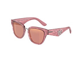 Dolce & Gabbana Women's 51mm Fleur Pink Sunglasses