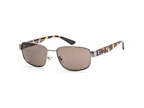 Coach Men's Fashion  59mm Shiny Gunmetal Sunglasses | HC7149-90043-59