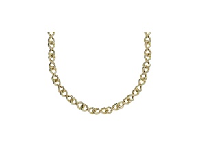 Judith Ripka 14k Gold Clad Verona 18" Infinity Link Necklace