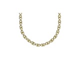 Judith Ripka 14k Gold Clad Verona 18" Infinity Link Necklace