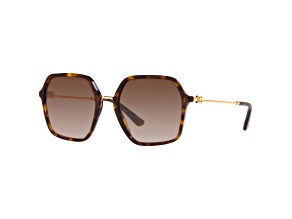 Dolce & Gabbana Women's Fashion 56mm Havana Sunglasses|DG4422-502-13-56