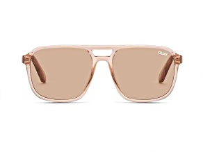 Quay On the Fly Tan Aviator Frame / Tan Lenses Sunglasses