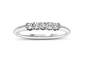 Picture of 0.25ctw Diamond Wedding Band Ring in 14k White Gold