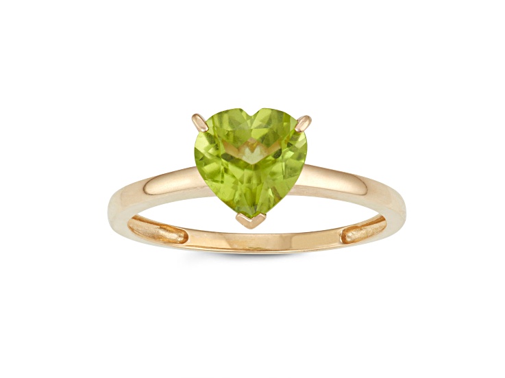 Peridot 10K Yellow Gold Ring 1.85ctw
