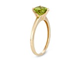 Peridot 10K Yellow Gold Ring 1.85ctw