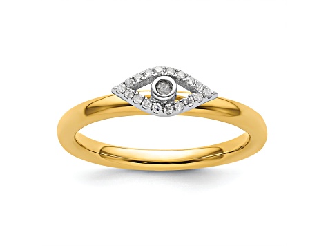 Buy Radiant Evil Eye Diamond Ring - Joyalukkas