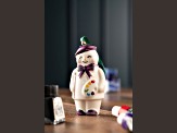 Belleek Artist Snowman Ornament
