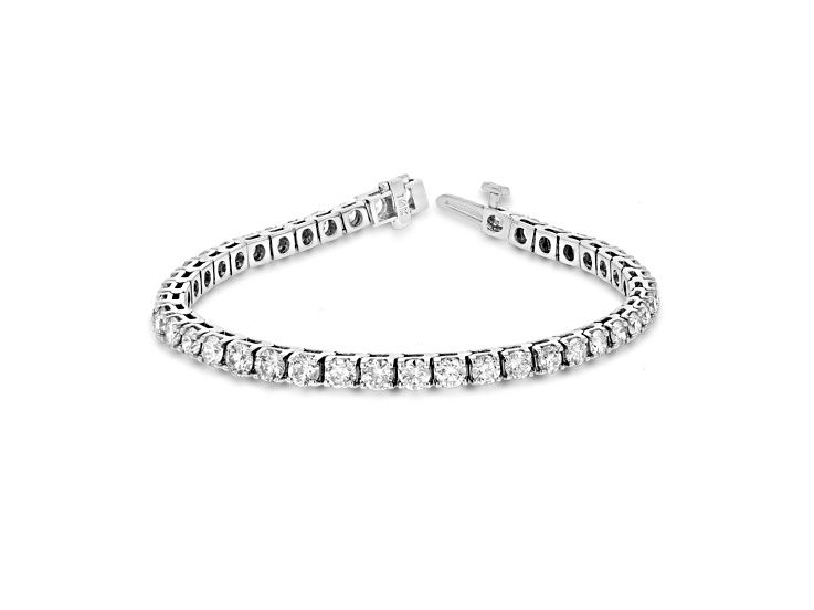 8.00ctw Diamond Tennis Bracelet in 14k White Gold - 18NPKA | JTV