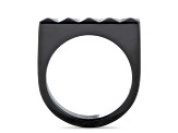 Calvin Klein "Edge" Black Stainless Steel Ring