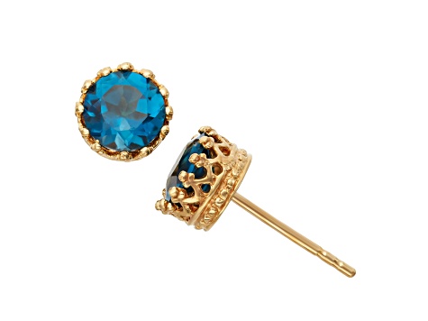 Jtv london blue deals topaz earrings