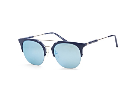 Calvin Klein Unisex Platinum Label 52mm Navy Sunglasses | CK1236SA-414
