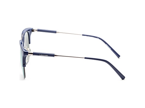Calvin Klein Unisex Platinum Label 52mm Navy Sunglasses | CK1236SA-414