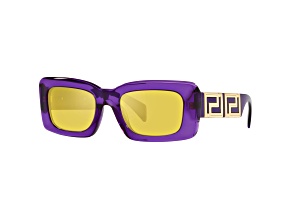 Versace Women's Fashion 54mm Transparent Violet Sunglasses|VE4444U-5408V9-54