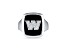 NFL True Fans Washington Commanders Men's Onyx and 0.05ctw Diamond Sterling Silver Ring