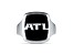 NFL True Fans Atlanta Falcons Men's Onyx and 0.05ctw Diamond Sterling Silver Ring