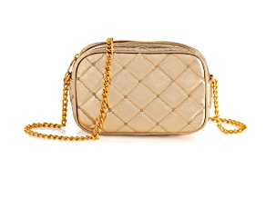 Shiraleah Mademoiselle Camera Bag, Gold