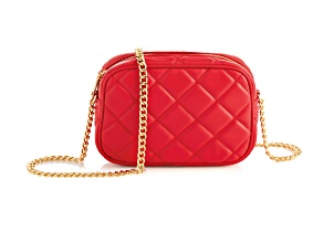 Shiraleah Mademoiselle Camera Bag. Red