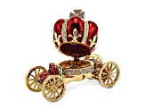 HER MAJESTY'S CROWN Carriage Trinket Box