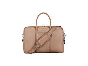 Bugatti Pure Executive Briefcase in Taupe