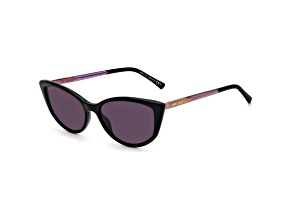 Jimmy Choo Women's 56mm Black Sunglasses | NADIAS-0807-UR
