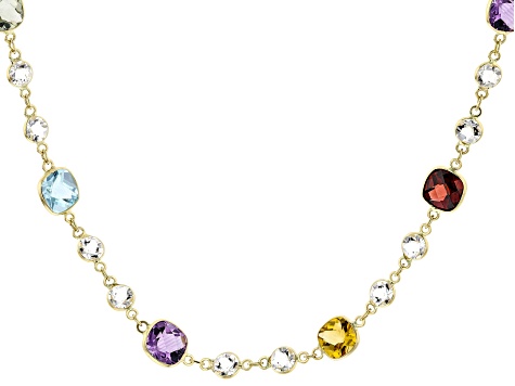 その他 Jewel up Multi-Gem 14k Yellow Gold 18