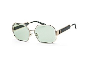 Tory Burch Women's Fashion 60mm Solid Mint Sunglasses | TY6094-3346-2