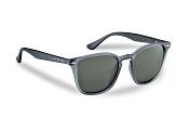 Flying Fisherman Muriel Polarized Sunglasses Crystal Blue Frame/Smoke Lens