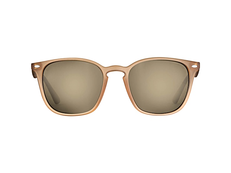 Flying Fisherman Muriel Polarized Sunglasses Crystal Sand Frame/Amber Lens