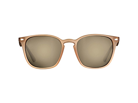 Flying Fisherman Muriel Polarized Sunglasses Crystal Sand Frame/Amber Lens