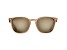 Flying Fisherman Muriel Polarized Sunglasses Crystal Sand Frame/Amber Lens