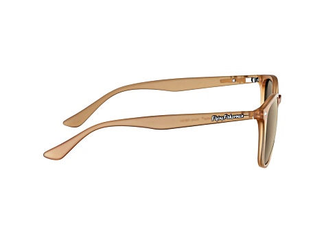 Flying Fisherman Muriel Polarized Sunglasses Crystal Sand Frame/Amber Lens