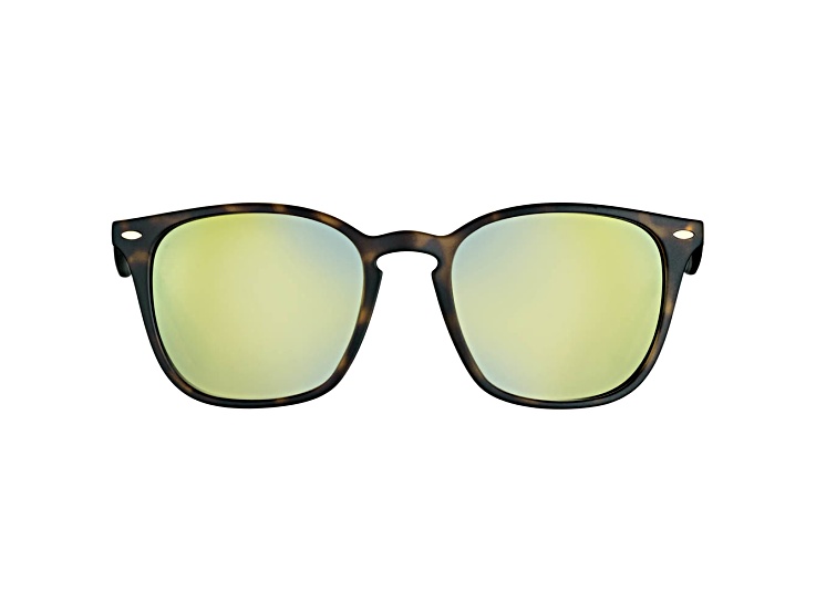 Flying Fisherman Muriel Polarized Sunglasses Tortoise Black Frame/Amber Gold Mirror Lens