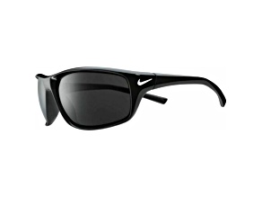 Nike Men's Adrenaline 64mm Matte Black Sunglasses | EV1134-001-64