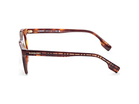 Burberry Women's Yvette 49mm Havana Top Checker Sunglasses | BE4367-398273