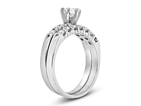 1.00ctw Diamond Engagement Ring in 14k White Gold