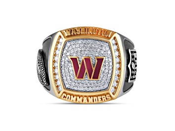 NFL True Fans San Francisco 49ers Ring 0.50ctw Diamonds, Sterling