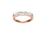 White Cubic Zirconia 18k Rose Gold Over Sterling Silver Ring 2.03ctw